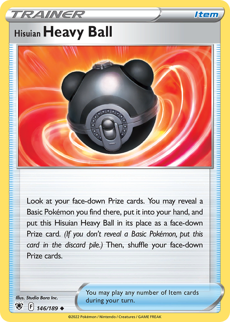 Astral Radiance Hisuian Heavy Ball #146/189